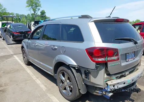 2015 Dodge Journey Crossroad из США, поврежденный, VIN 3C4PDCGG1FT692093